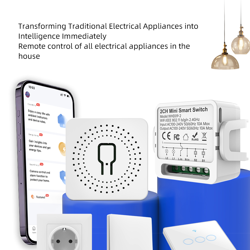 2-weg Tuya Smart Switch 2-voud - Smart Home Alexa recensie en prijs