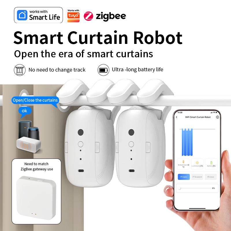 Zigbee Smart Curtain Driver Ro - Smart Home Appliances recensie en prijs