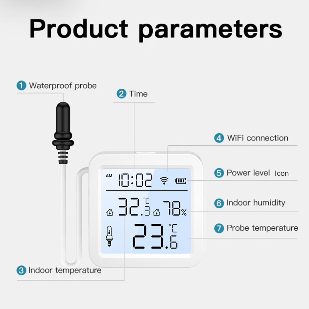 WiFi-vochtigheidstemperatuurse - Wifi Thermostat recensie en prijs