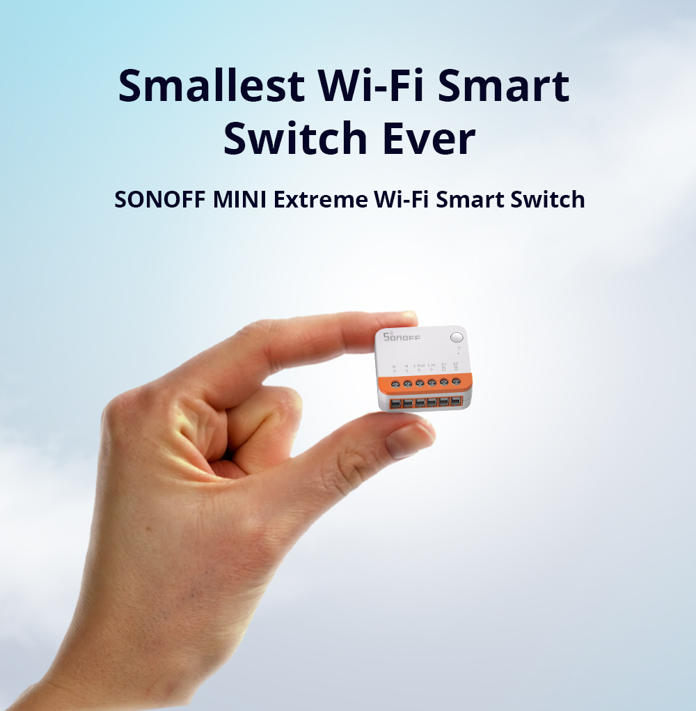Sonoff Mini R4 Extreme Wifi Sm - Smart Home Alexa recensie en prijs