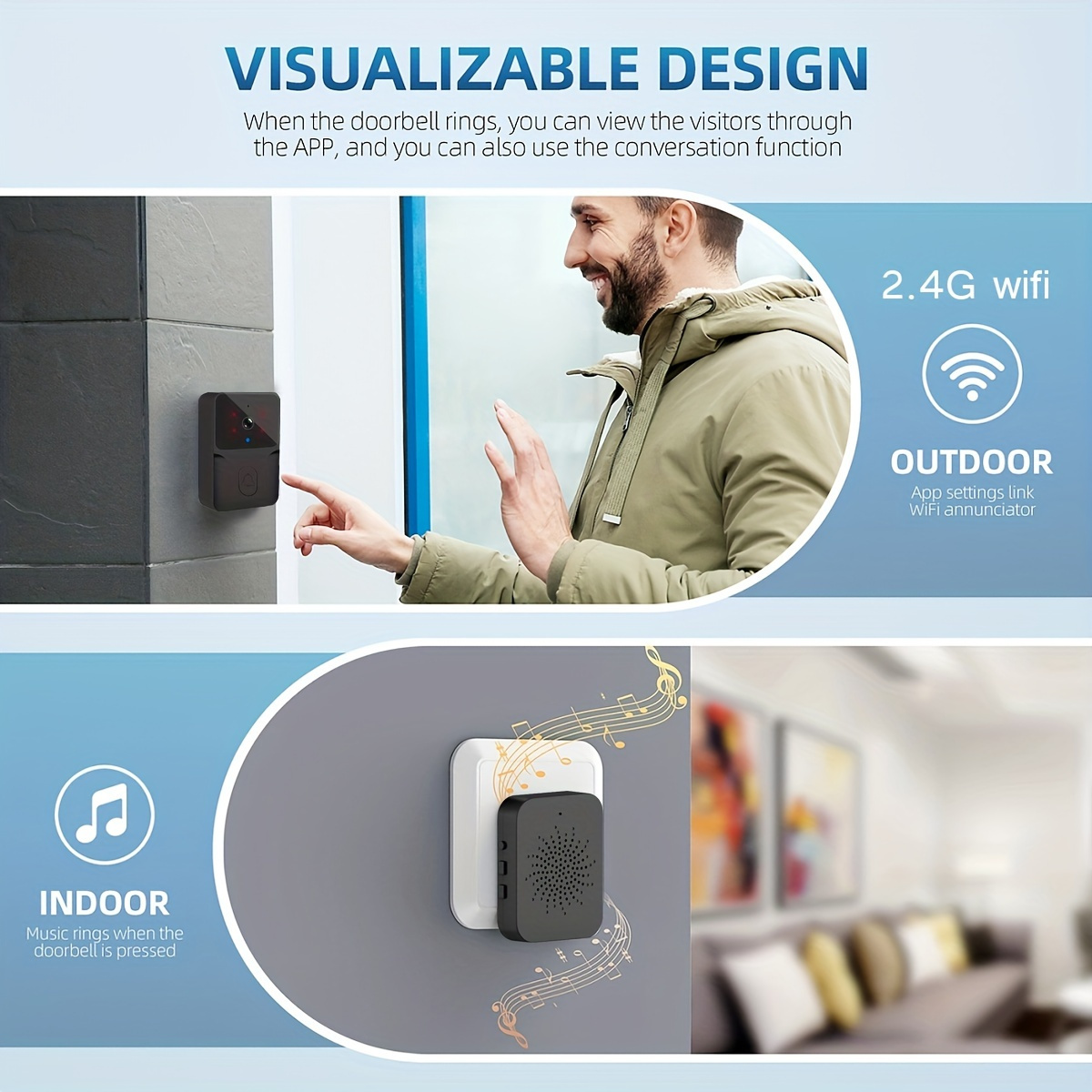 Tuya draadloze slimme videodeu - Smart Home Video Doorbell Enhanced Security With Smart Doorbell recensie en prijs